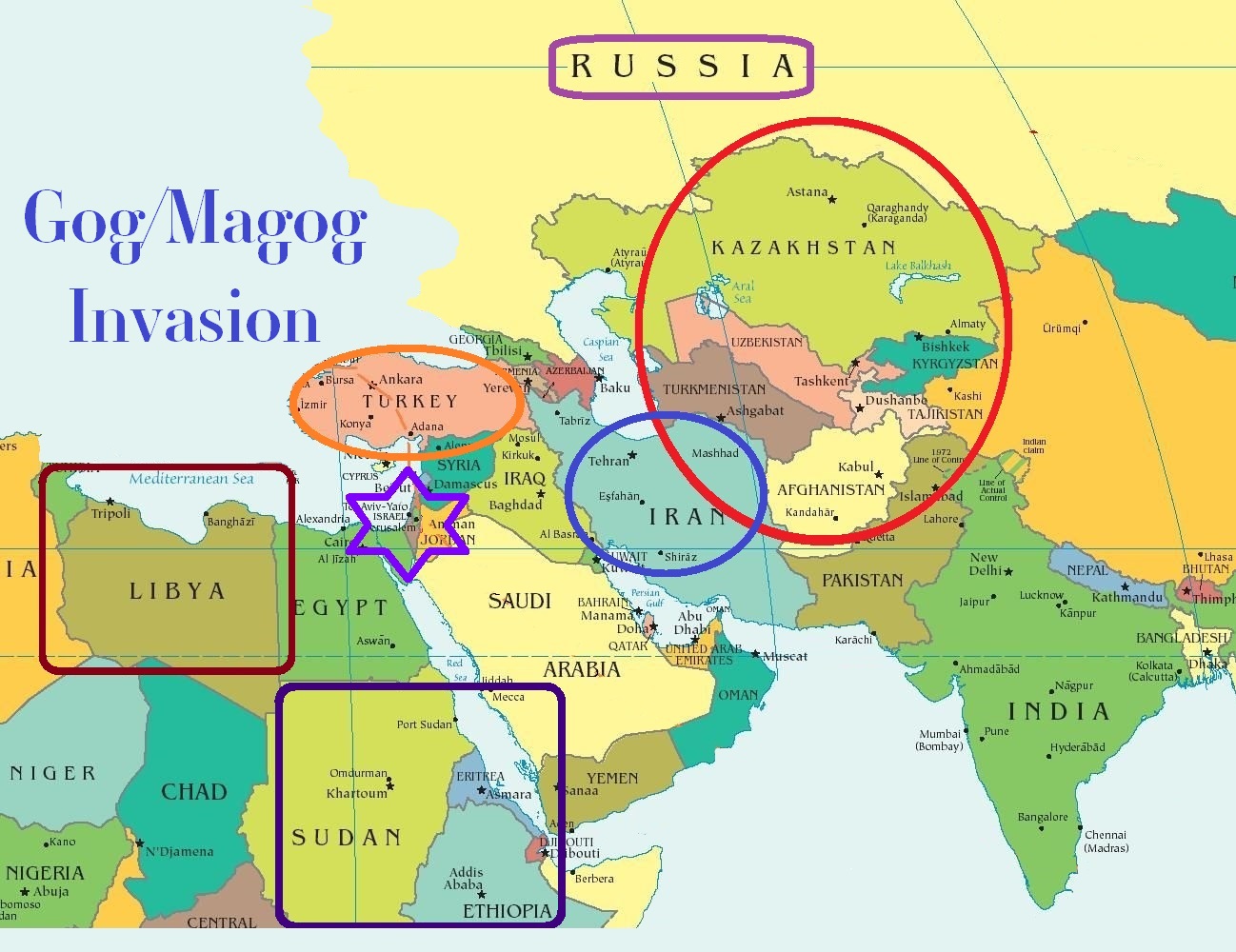 Israel, Mesia și războiul din vremurile de pe urmă